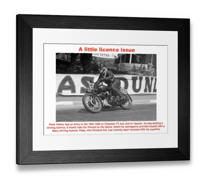 Framed Print : EX 1953 Peters Club Framed Print : EX 1953 Peters Club