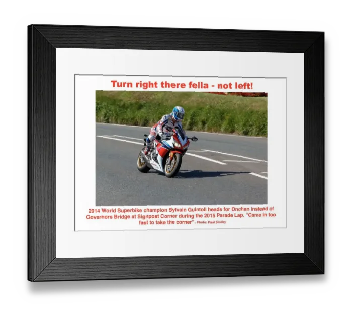 Framed Print : EX 2015 Guintoli Framed Print : EX 2015 Guintoli