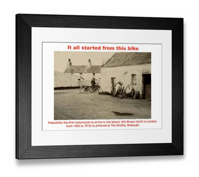 Framed Print : EX Brown mc Framed Print : EX Brown mc
