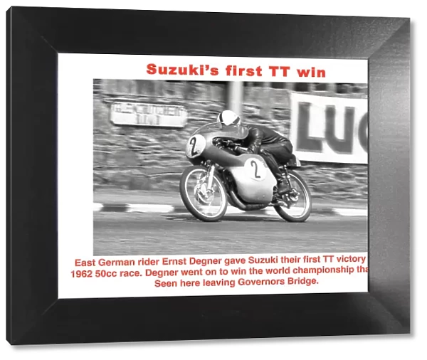 Ernst Degner Suzuki 1982 50cc TT