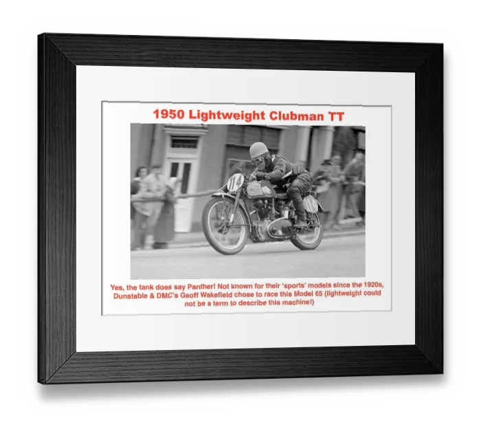 Framed Print : EX 1950 Wakefield Panther Framed Print : EX 1950 Wakefield Panther