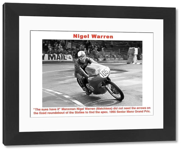 Nigel Warren Matchless 1965 Senior Manx Grand Prix