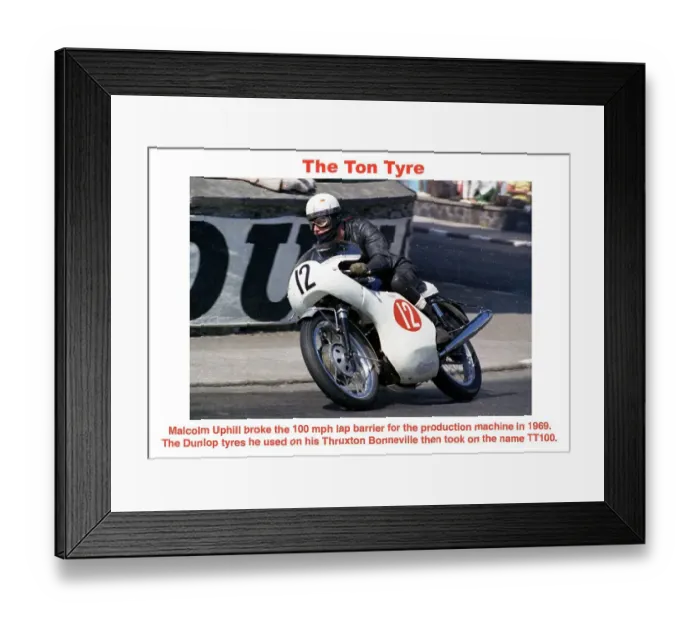 Framed Print : EX 1969 Uphill TT100 Framed Print : EX 1969 Uphill TT100