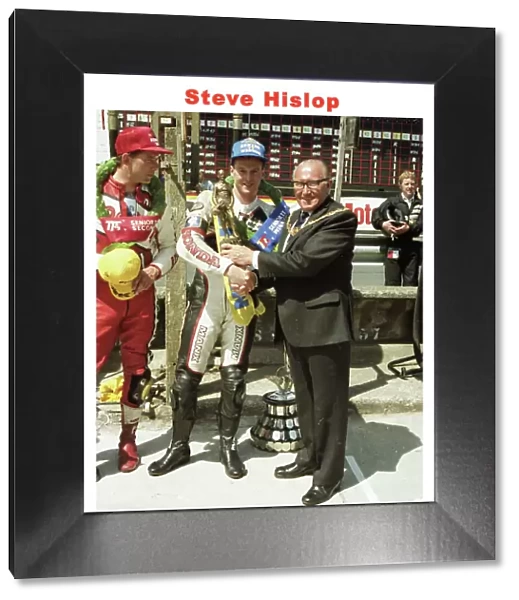 Steve Hislop Nick Jefferies Freddie Kennish 1989 TT