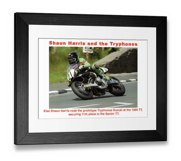 Framed Print : EX 1995 Harris Tryphonos