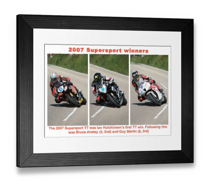 Framed Print : Ian Hutchinson Honda Bruce Anstey Suzuki Guy Martin Framed Print : Ian Hutchinson Honda Bruce Anstey Suzuki Guy Martin