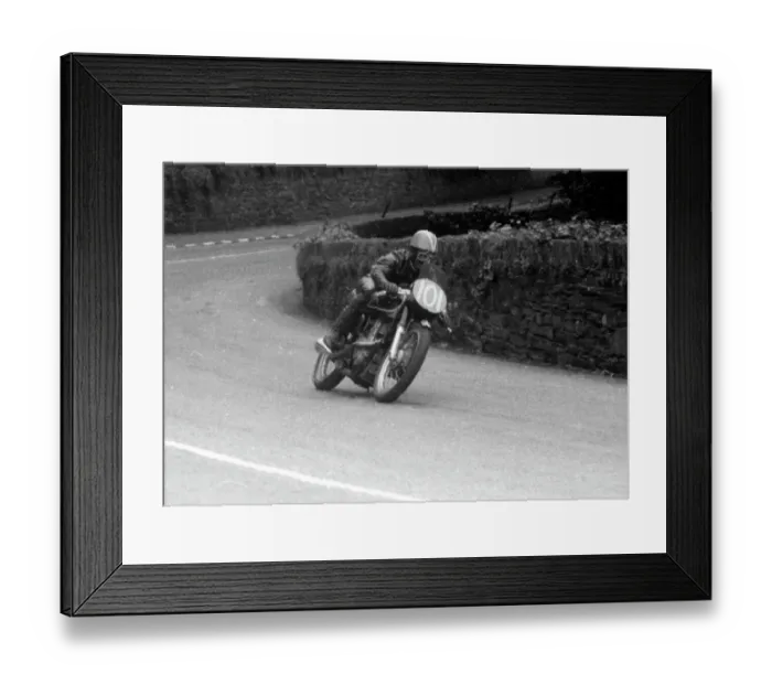 Framed Print : T H Phillipson AJS 1956 Junior Manx Grand Prix Framed Print : T H Phillipson AJS 1956 Junior Manx Grand Prix