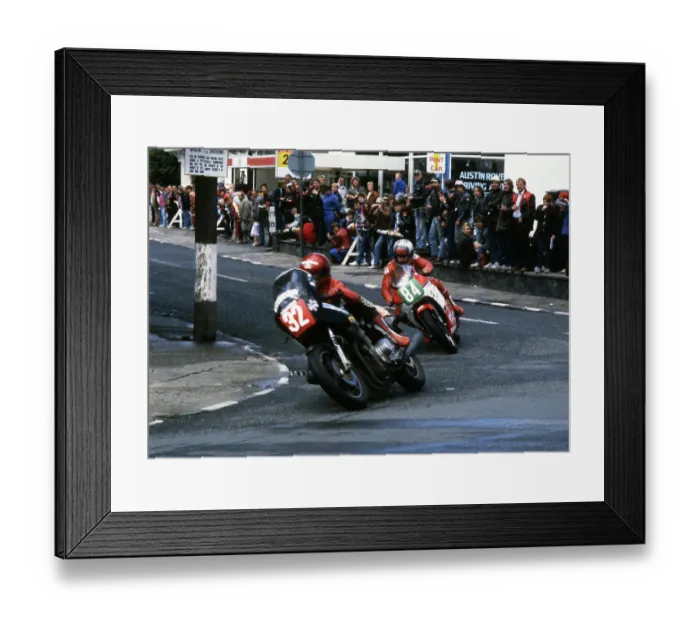 Framed Print : Andy Jessopp Laverda Graham Cannell 1985 Production TT Framed Print : Andy Jessopp Laverda Graham Cannell 1985 Production TT