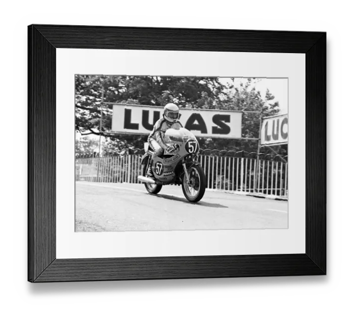 Framed Print : John White Yamaha 1975 Production TT Framed Print : John White Yamaha 1975 Production TT