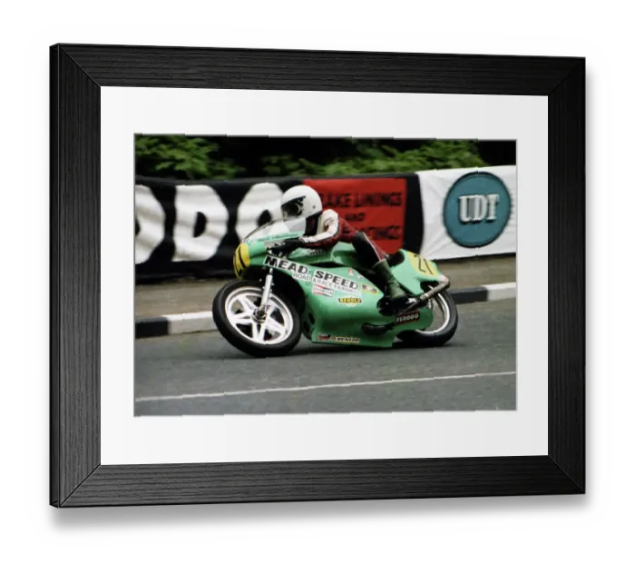 Framed Print : South African Peter Labuschagne (Meadspeed Yamaha) at Braddan Bridge, 1979 Senior TT Framed Print : South African Peter Labuschagne (Meadspeed Yamaha) at Braddan Bridge, 1979 Senior TT