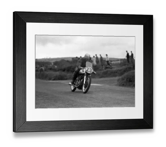 Framed Print : Frank Cope Norton 1957 Lightweight Ulster Grand Prix Framed Print : Frank Cope Norton 1957 Lightweight Ulster Grand Prix