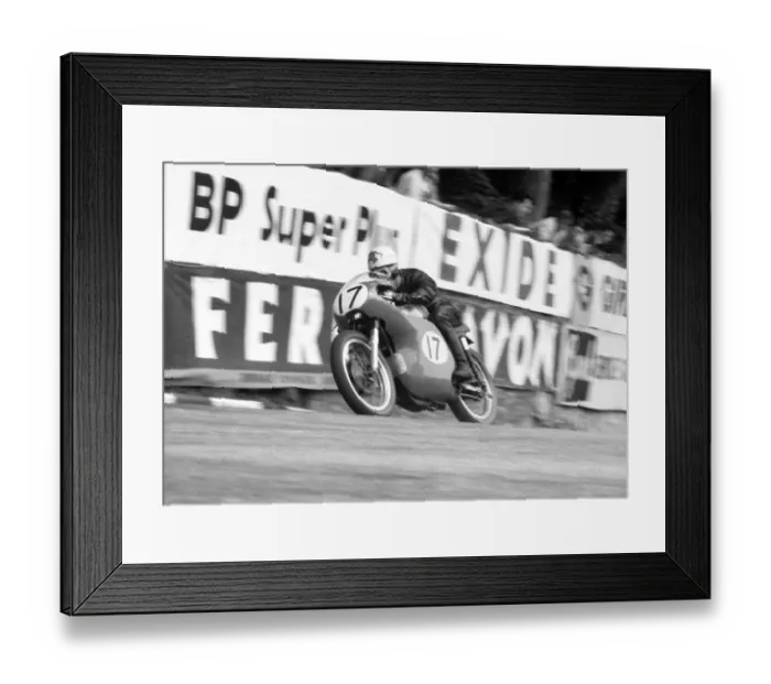 Framed Print : Don Chapman Norton 1960 Senior TT Framed Print : Don Chapman Norton 1960 Senior TT
