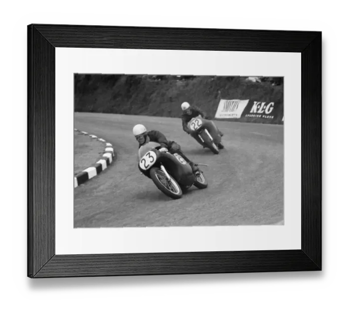 Framed Print : John Lewis Norton Peter Middleton 1960 Senior TT Framed Print : John Lewis Norton Peter Middleton 1960 Senior TT