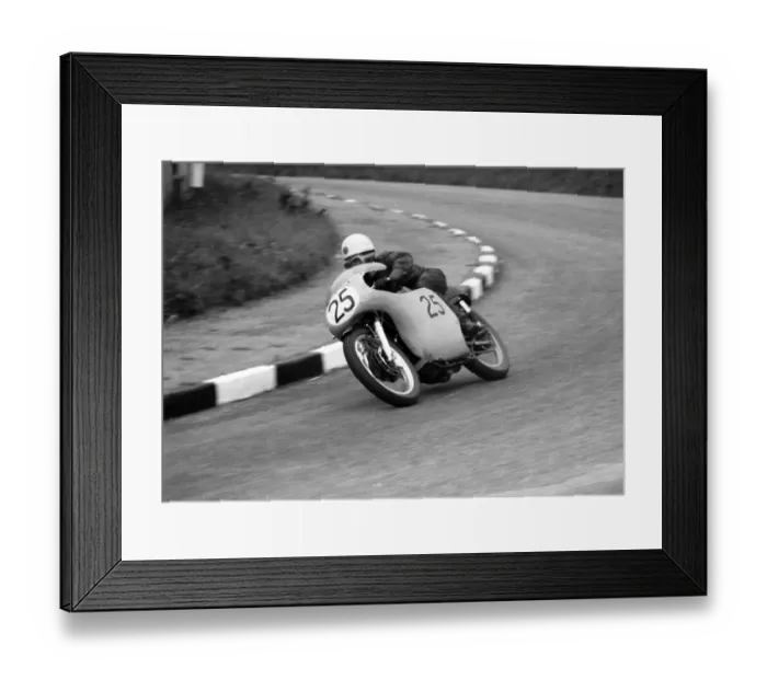 Framed Print : Derek Powell Matchless 1960 Senior TT Framed Print : Derek Powell Matchless 1960 Senior TT