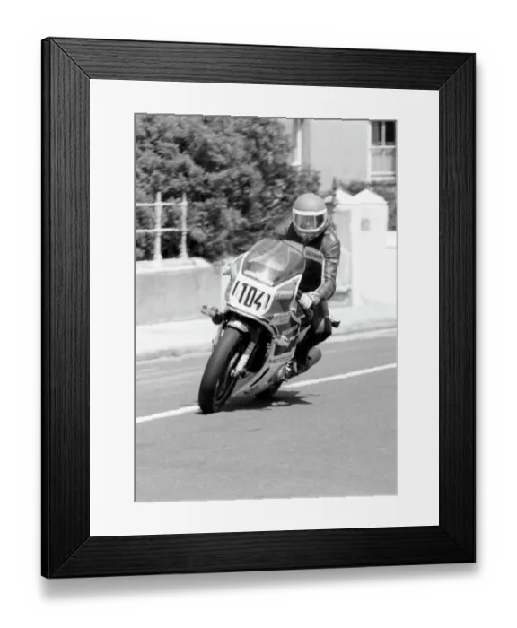 Framed Print : Karl Heinz Diepold Honda 1984 Production TT Framed Print : Karl Heinz Diepold Honda 1984 Production TT