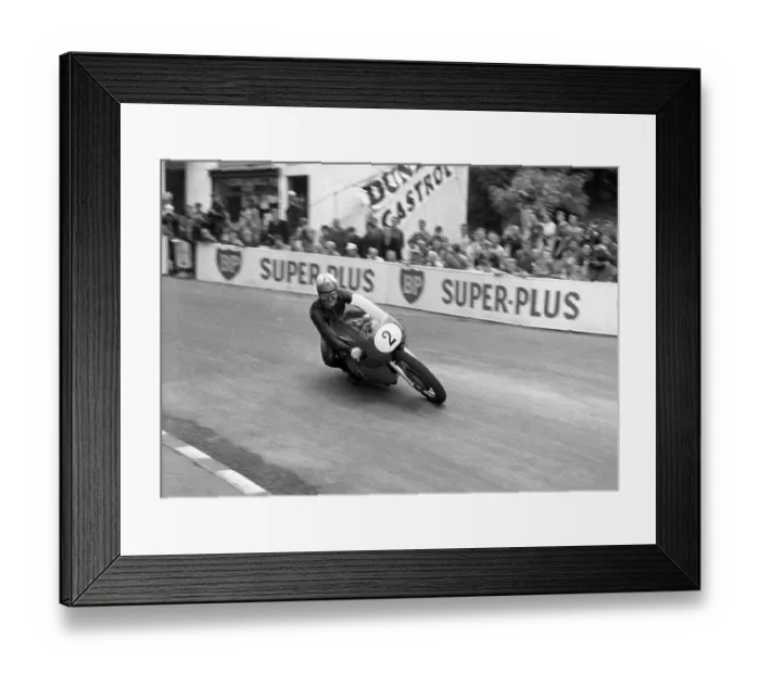 Framed Print : Mike Hailwood MV 1963 Junior TT Framed Print : Mike Hailwood MV 1963 Junior TT