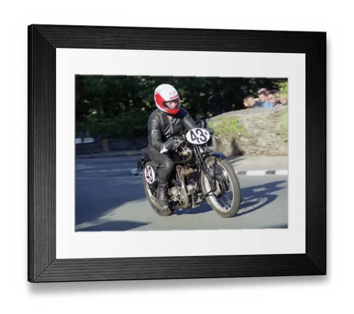 Framed Print : Willy Dillon Rudge 1990 TT Parade Lap Framed Print : Willy Dillon Rudge 1990 TT Parade Lap
