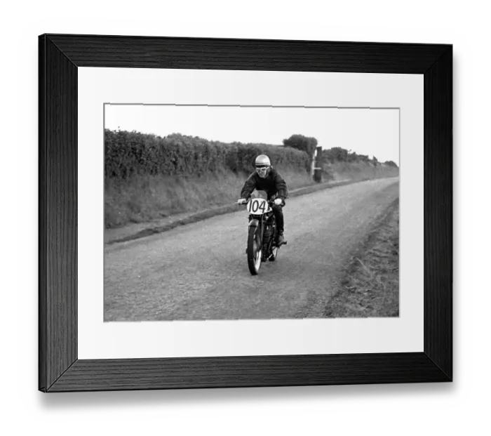 Framed Print : Js Wilson Velocette 1951 Junior MGP Practice Framed Print : Js Wilson Velocette 1951 Junior MGP Practice