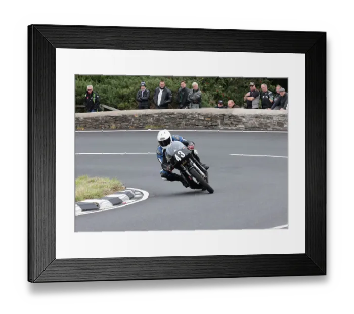 Framed Print : Nigel Moore Honda 2022 Senior Classic Manx Grand Prix Framed Print : Nigel Moore Honda 2022 Senior Classic Manx Grand Prix