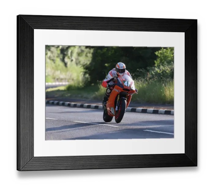 Framed Print : Martin Morris Aprilia 2023 Supertwin TT Framed Print : Martin Morris Aprilia 2023 Supertwin TT