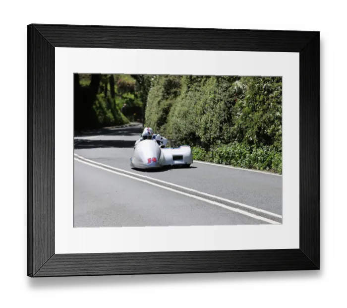 Framed Print : Dan Knight Ben Hughes LCR Honda 2023 Sidecar TT Framed Print : Dan Knight Ben Hughes LCR Honda 2023 Sidecar TT