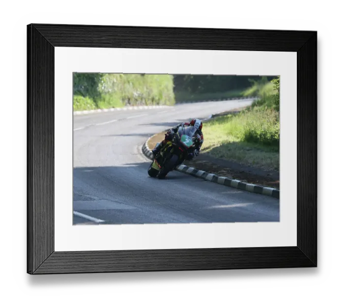Framed Print : Michael Rutter Yamaha 2023 Supertwin TT Framed Print : Michael Rutter Yamaha 2023 Supertwin TT