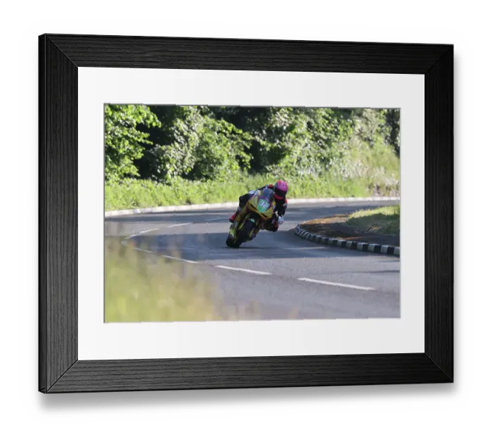 Framed Print : Paul Cassidy Kawasaki 2023 Supertwin TT Framed Print : Paul Cassidy Kawasaki 2023 Supertwin TT