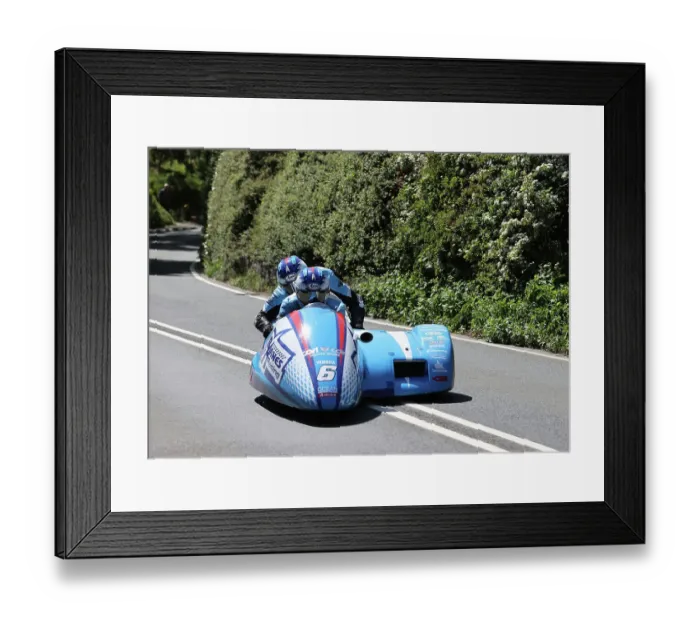 Framed Print : John Holden Maxime Vasseur LCR Yamaha 2023 Sidecar TT Framed Print : John Holden Maxime Vasseur LCR Yamaha 2023 Sidecar TT