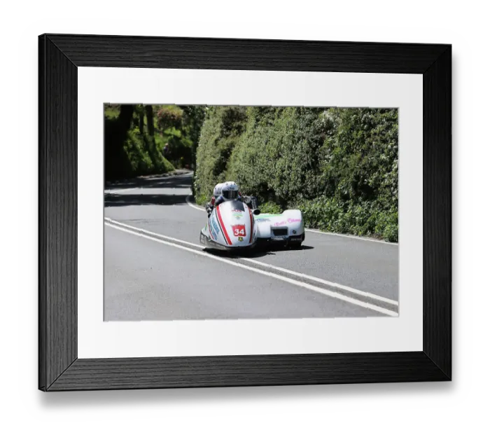 Framed Print : Mike Jackson Jake Roberts DMR Suzuki 2023 Sidecar TT Framed Print : Mike Jackson Jake Roberts DMR Suzuki 2023 Sidecar TT