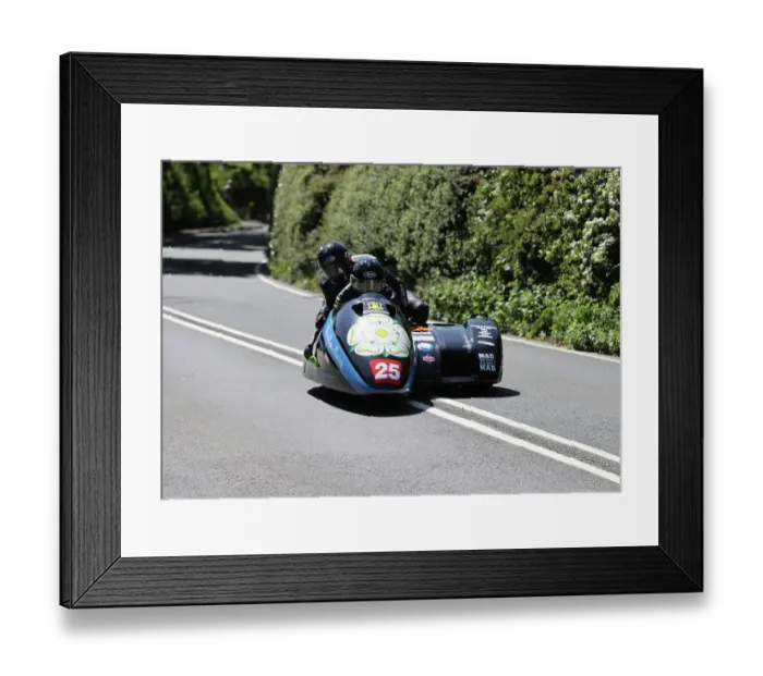Framed Print : Shaun Chandler Ben Chandler CES Honda 2023 Sidecar TT Framed Print : Shaun Chandler Ben Chandler CES Honda 2023 Sidecar TT