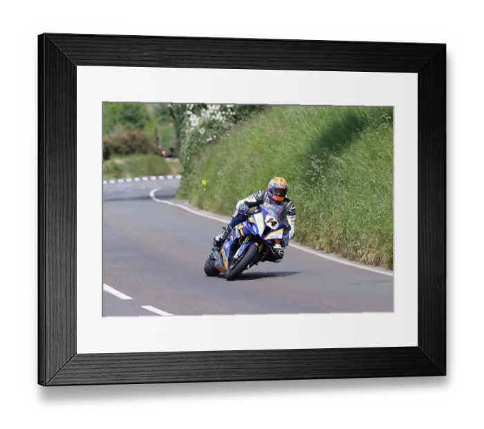 Framed Print : Philip Crowe BMW 2023 Senior TT Framed Print : Philip Crowe BMW 2023 Senior TT
