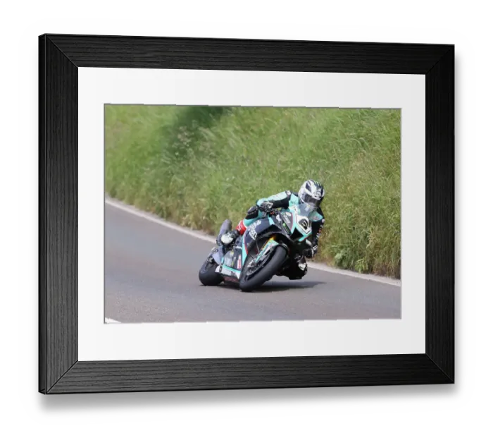 Framed Print : Michael Dunlop Honda 2023 Senior TT Framed Print : Michael Dunlop Honda 2023 Senior TT