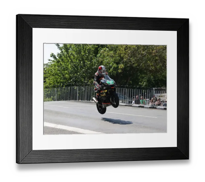 Framed Print : Michael Rutter Yamaha 2023 Supertwin TT Framed Print : Michael Rutter Yamaha 2023 Supertwin TT