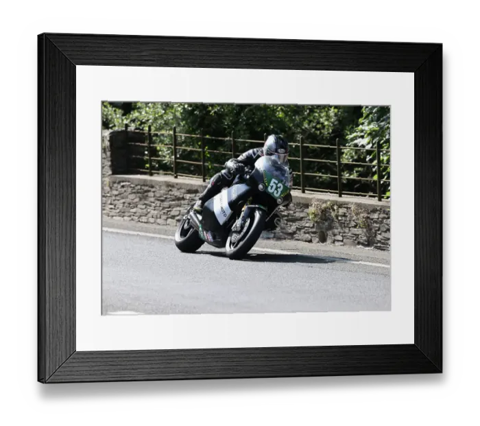 Framed Print : Andy Hornby Paton 2023 Supertwin TT Framed Print : Andy Hornby Paton 2023 Supertwin TT