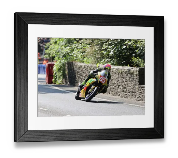 Framed Print : Rhys Hardisty Yamaha 2023 Superstock TT Framed Print : Rhys Hardisty Yamaha 2023 Superstock TT