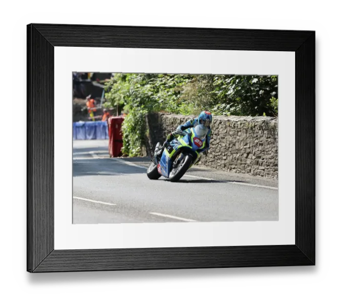 Framed Print : Michael Evans Suzuki 2023 Superstock TT Framed Print : Michael Evans Suzuki 2023 Superstock TT