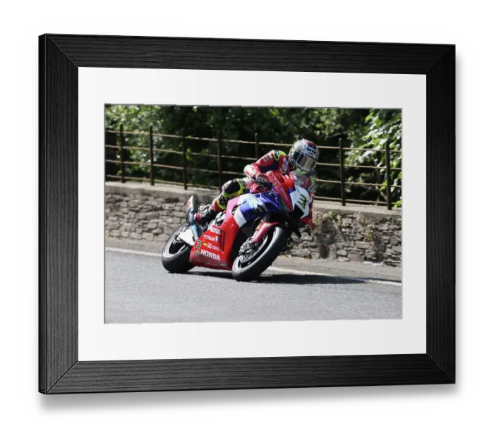 Framed Print : John McGuinness Honda 2023 Superstock TT Framed Print : John McGuinness Honda 2023 Superstock TT