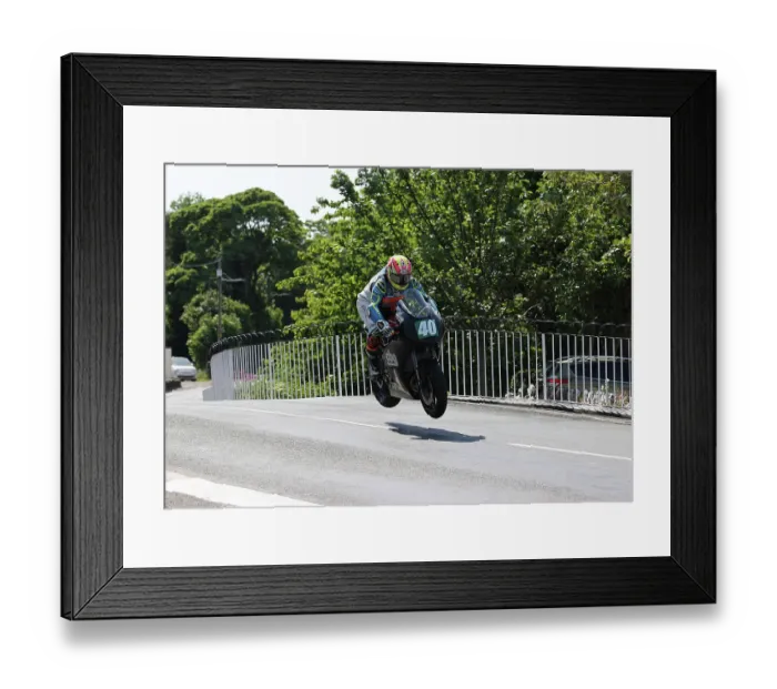 Framed Print : Jamie Cringle Kawasaki 2023 Supertwin TT Framed Print : Jamie Cringle Kawasaki 2023 Supertwin TT