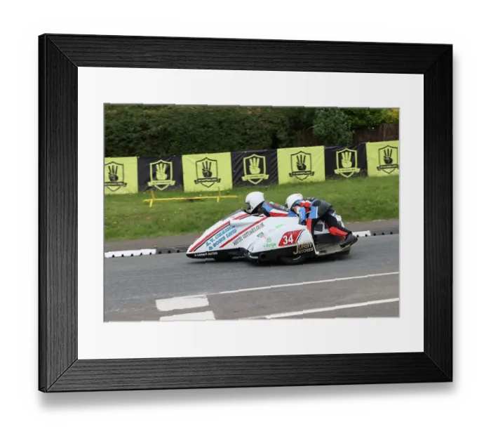 Framed Print : Mike Jackson Jake Roberts DMR Suzuki 2023 Sidecar TT Framed Print : Mike Jackson Jake Roberts DMR Suzuki 2023 Sidecar TT