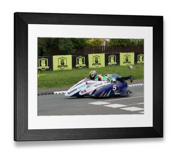 Framed Print : Tim Reeves Mark Wilkes LCR Yamaha 2023 Sidecar TT Framed Print : Tim Reeves Mark Wilkes LCR Yamaha 2023 Sidecar TT