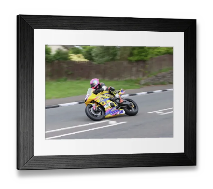 Framed Print : Paul Cassidy Yamaha 2023 Supersport TT Framed Print : Paul Cassidy Yamaha 2023 Supersport TT