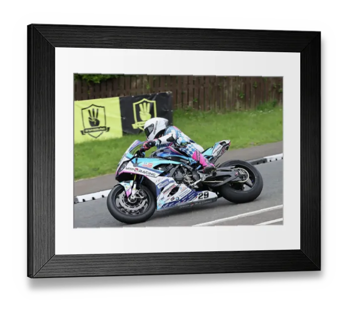 Framed Print : David Datzer BMW 2023 Superbike TT Framed Print : David Datzer BMW 2023 Superbike TT