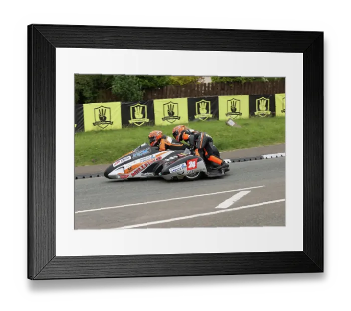 Framed Print : Michael Russell Vicky Cooke LCR Suzuki 2023 Sidecar TT Framed Print : Michael Russell Vicky Cooke LCR Suzuki 2023 Sidecar TT