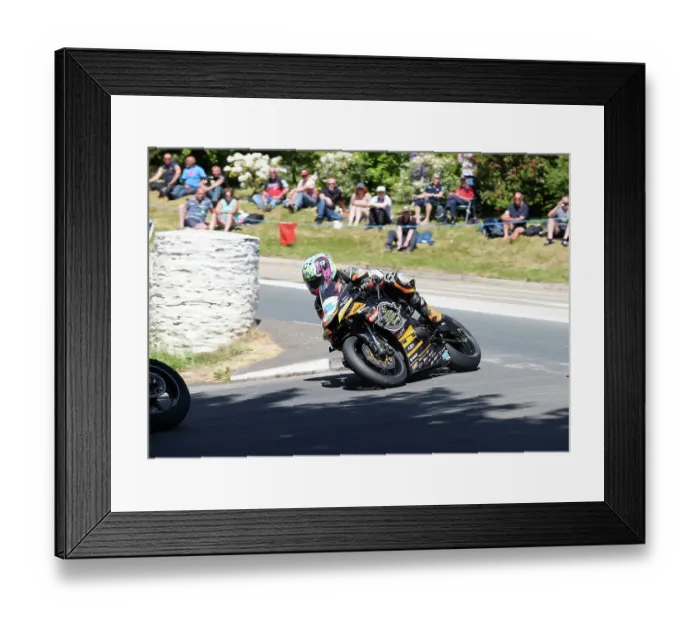 Framed Print : Jamie Coward Yamaha 2023 Supersport TT Framed Print : Jamie Coward Yamaha 2023 Supersport TT