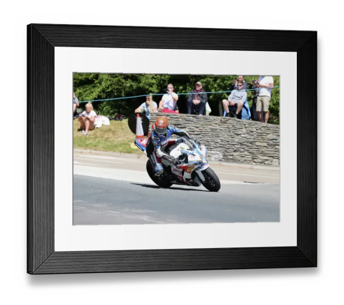 Framed Print : David Johnson Honda 2023 Supersport TT Framed Print : David Johnson Honda 2023 Supersport TT