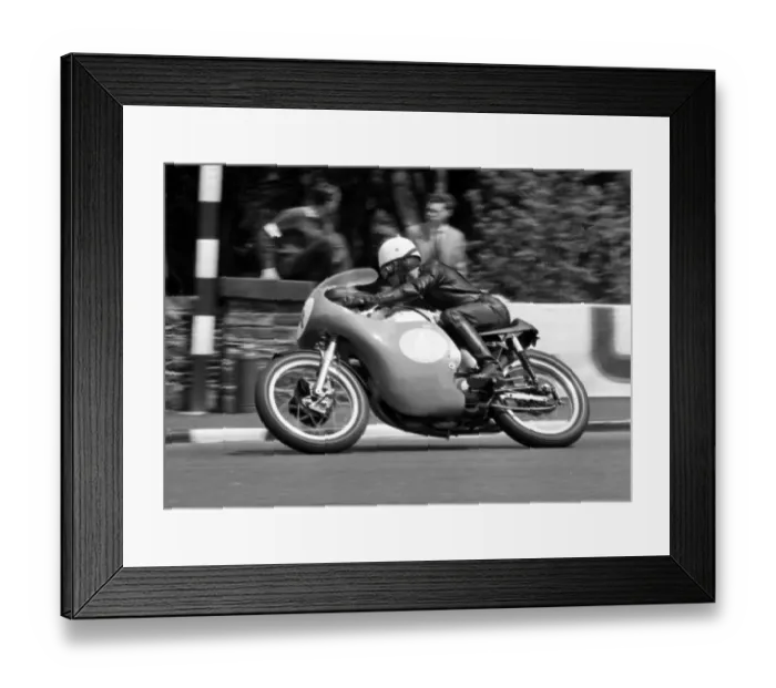 Framed Print : Roy Ingram Norton 1962 Junior TT Framed Print : Roy Ingram Norton 1962 Junior TT