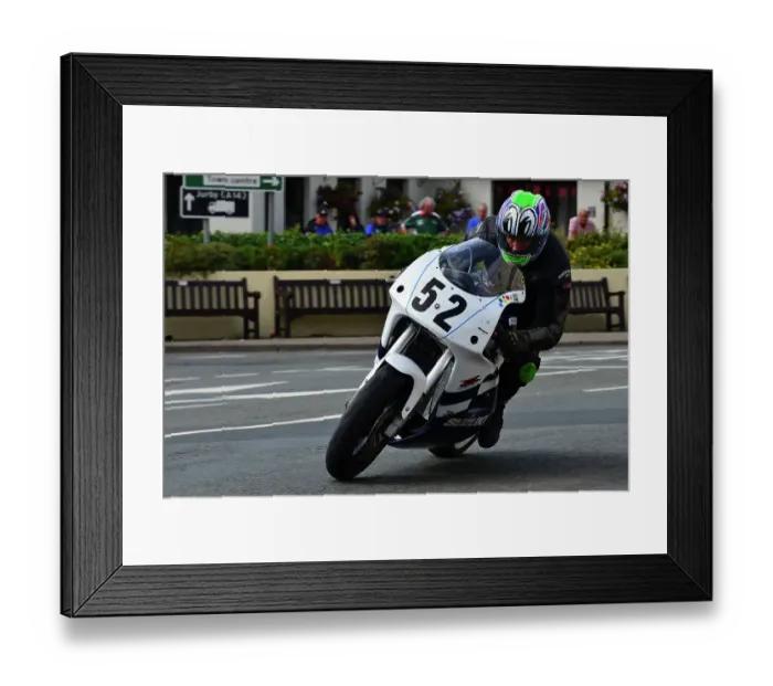 Framed Print : Paul Wilson Suzuki 2013 Formula One Classic Manx Grand Prix Framed Print : Paul Wilson Suzuki 2013 Formula One Classic Manx Grand Prix
