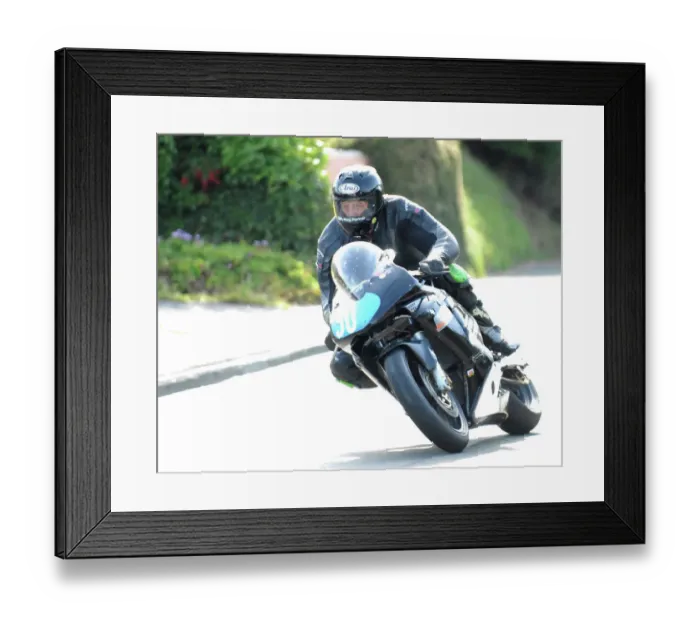 Framed Print : Paul Wilson Honda 2010 Junior Manx Grand Prix Framed Print : Paul Wilson Honda 2010 Junior Manx Grand Prix