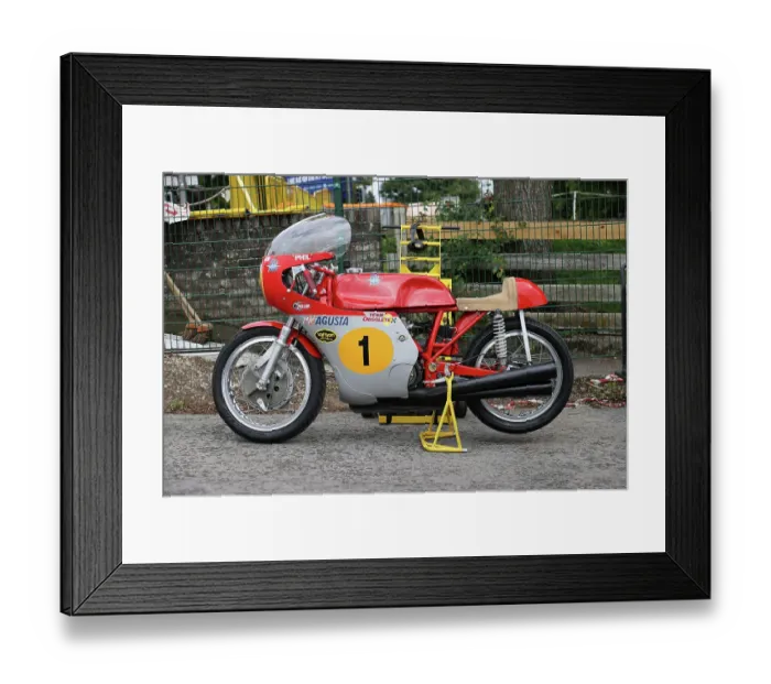 Framed Print : 500 MV Dave Roper 2023 Manx Grand Prix Parade Lap Framed Print : 500 MV Dave Roper 2023 Manx Grand Prix Parade Lap