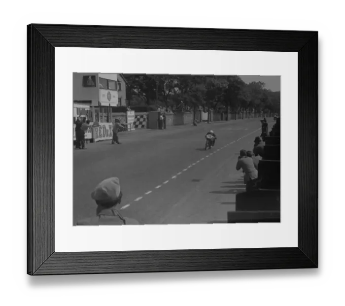 Framed Print : Werner Haas NSU 1953 Ultra Lightweight TT Framed Print : Werner Haas NSU 1953 Ultra Lightweight TT